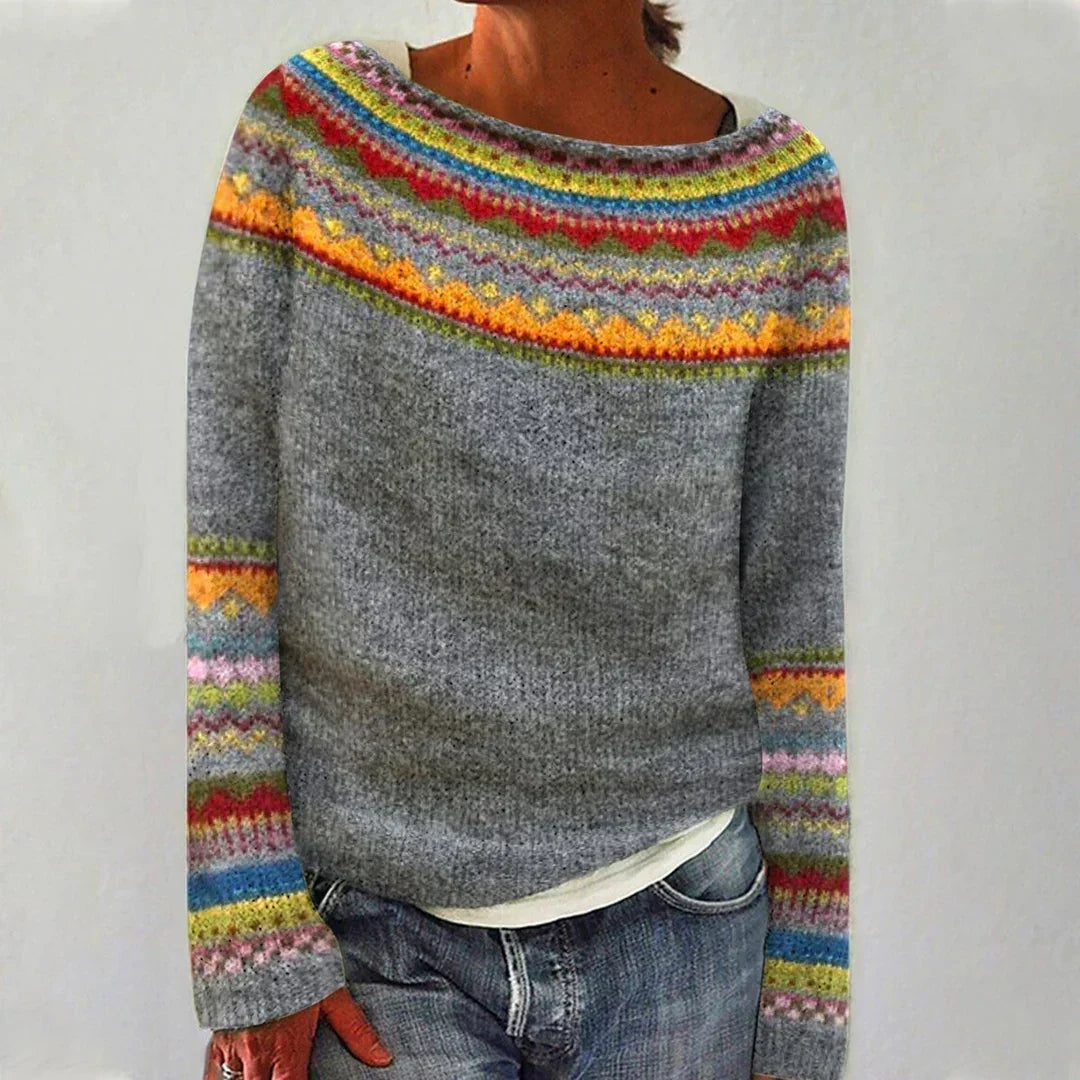 Charlotte - Retro Scandinavian sweater