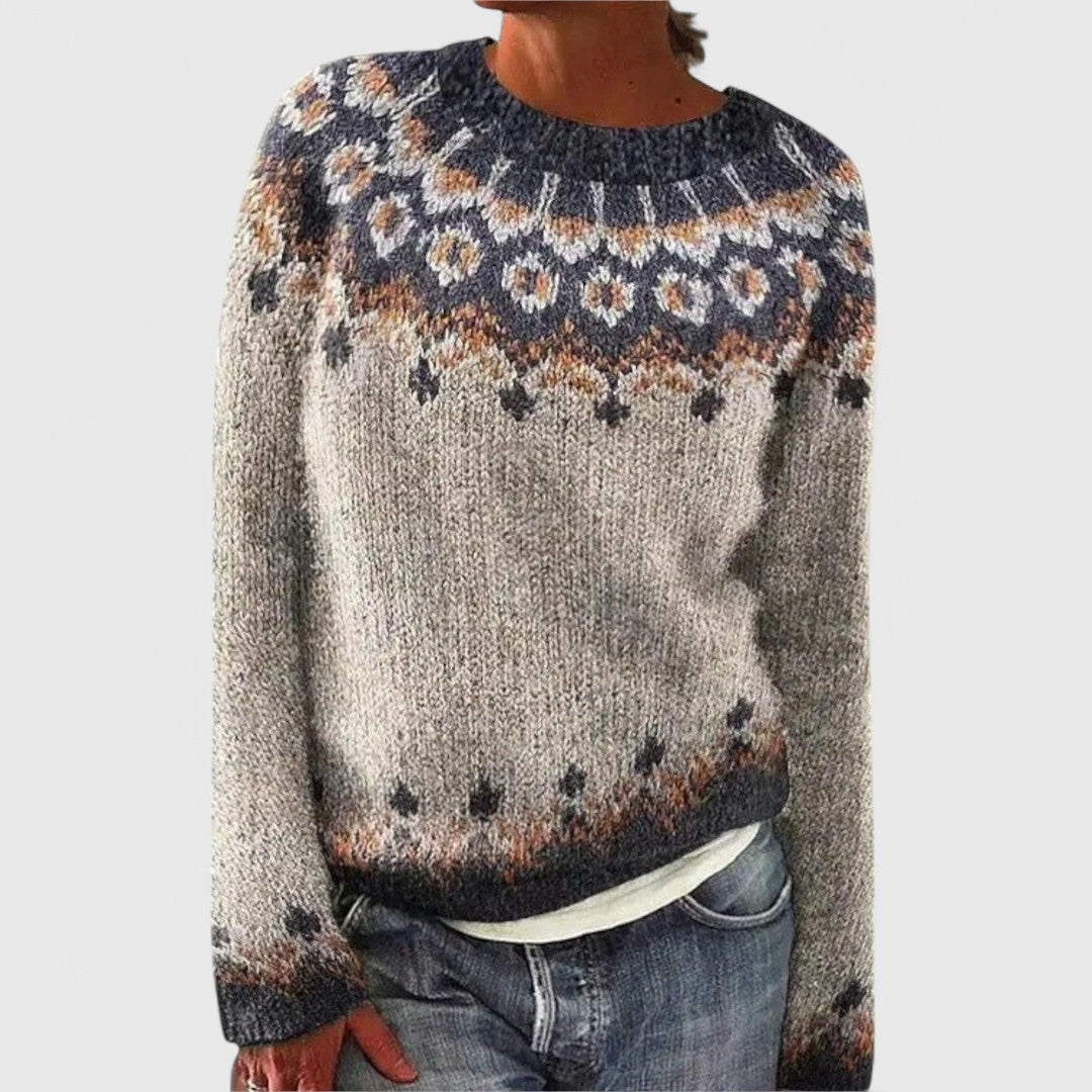 Brenda - Retro Scandinavian sweater