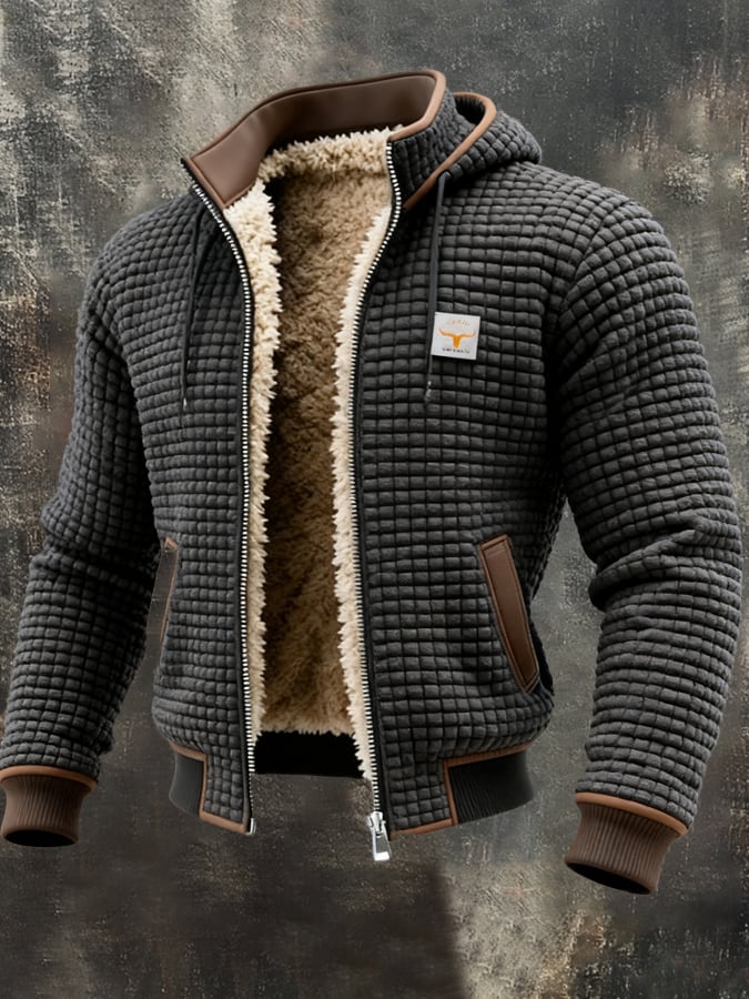 Asher | Cozy Knit Winter Jacket