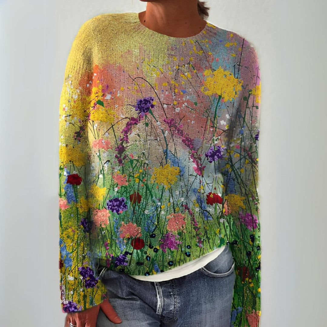 Adriana - Retro Scandinavian sweater