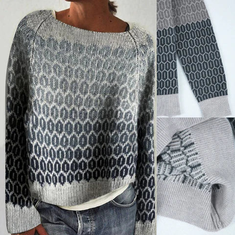 Sanya - Retro Scandinavian sweater