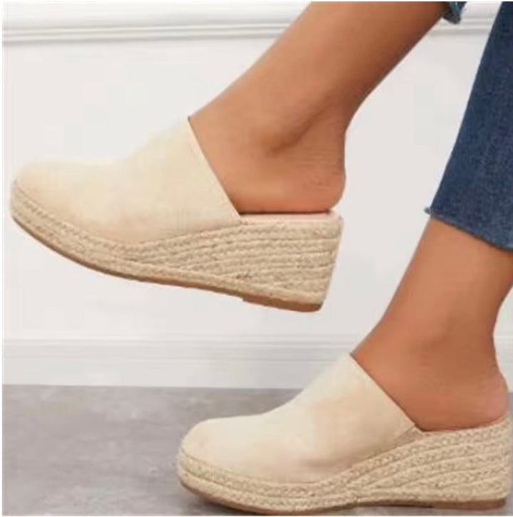 Becky | Orthopedic Wedge Mule Sandals