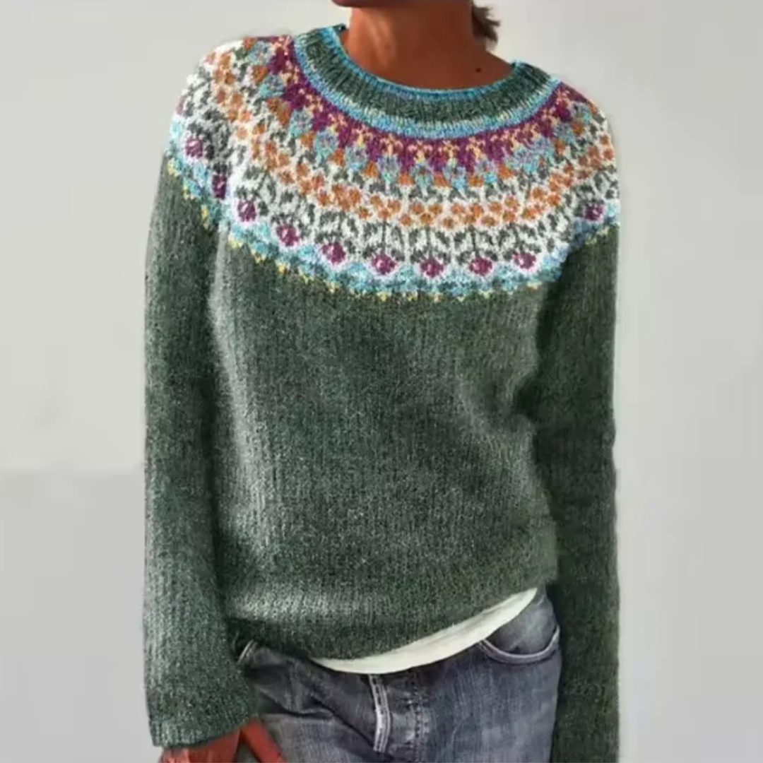 Sarah - Retro Scandinavian sweater