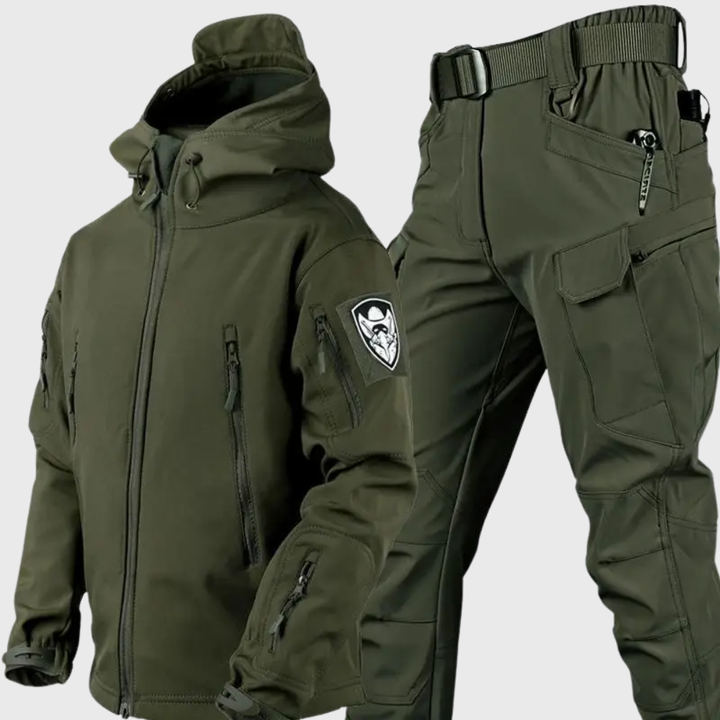 Brian | Tactical All-Weather Jacket & Cargo Pants Set