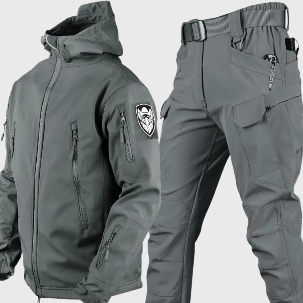 Brian | Tactical All-Weather Jacket & Cargo Pants Set
