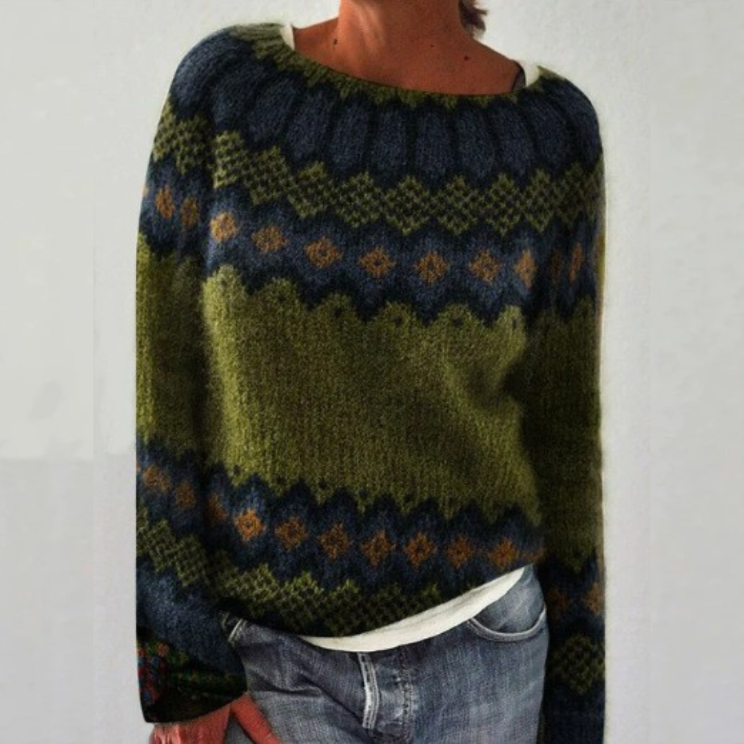 Willow - Retro Scandinavian sweater