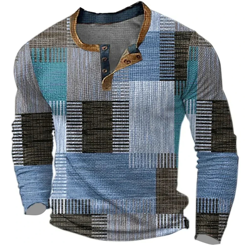 Andrew | Multicolor Long Sleeve Shirt