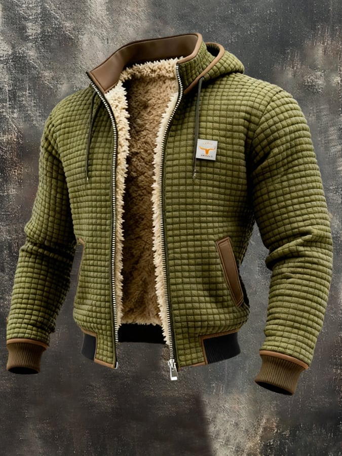 Asher | Cozy Knit Winter Jacket