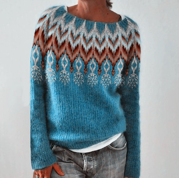 Eva - Retro Scandinavian sweater